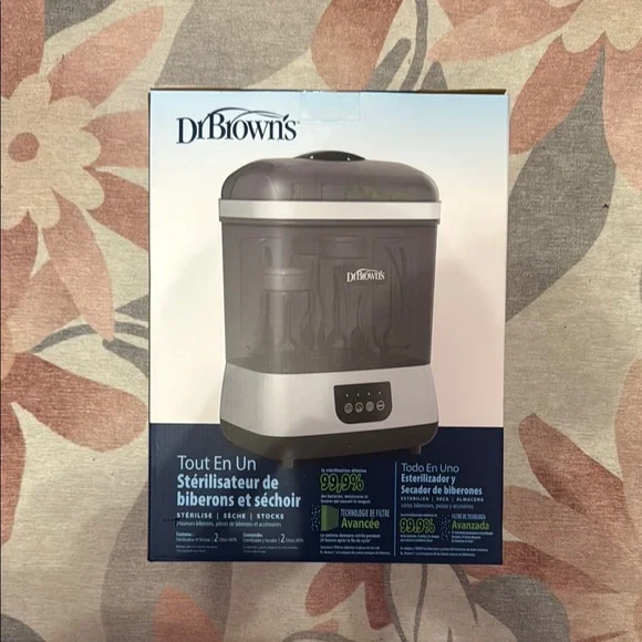 Dr. Brown's Gray Bottle Sterilizer and Dryer - Picture 3 of 4